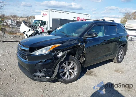 2016 Toyota Highlander Le Plus V6 from USA, damaged, VIN 5TDBKRFH7GS304972